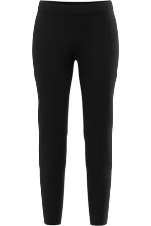 Marc Cain Damen, Hosen, Schwarzk, LGröße:
