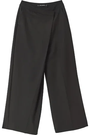 Karl Lagerfeld Damen, Hosen, Schwarzk, SGröße: