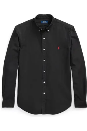 Ralph Lauren Herren, Shirts, Schwarzk, MGröße: