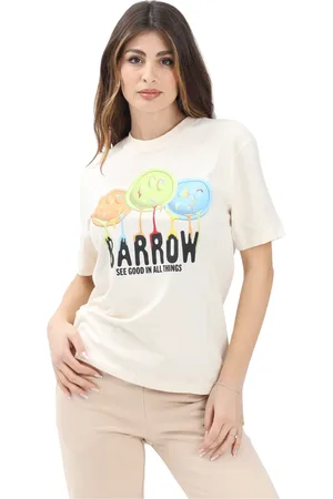 BARROW Damen, Oberteile, Weiß, MGröße: