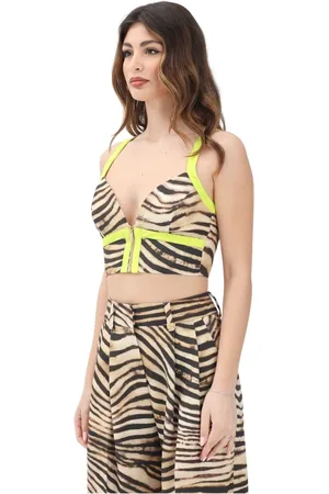 Roberto Cavalli Damen, Oberteile, Mehrfarbig, MGröße: