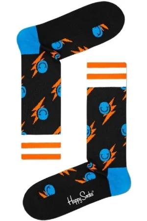 Happy Socks Damen, Unterwäsche, Schwarzk, SGröße: