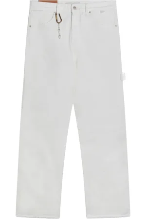 DARKPARK Herren, Jeans, Weiß, W32Größe: