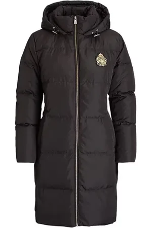 Ralph Lauren Damen, Mäntel, Schwarzk, SGröße: