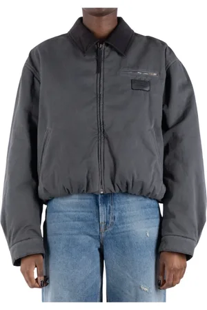Acne Studios Damen, Jacken, Schwarzk, XSGröße: