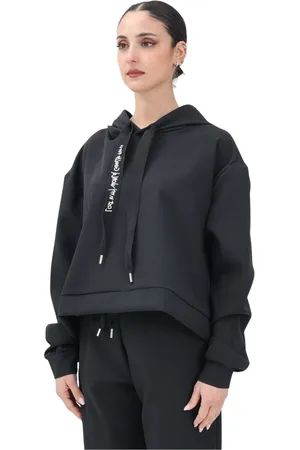 GAËLLE Damen, Sweatshirts & Hoodies, Schwarzk, LGröße: