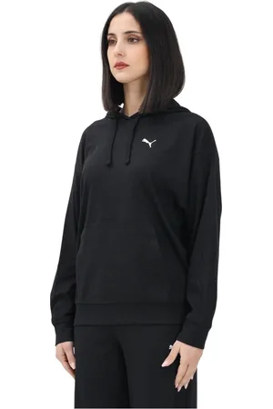 PUMA Damen, Sweatshirts & Hoodies, Schwarzk, MGröße:
