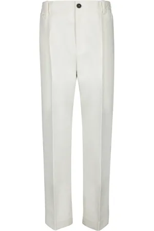 Jacquemus Herren, Hosen, Weiß, MGröße:
