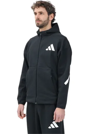 adidas Herren, Sweatshirts & Hoodies, Schwarzk, SGröße: