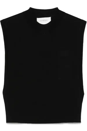 Sportmax Damen, Oberteile, Schwarzk, XSGröße: