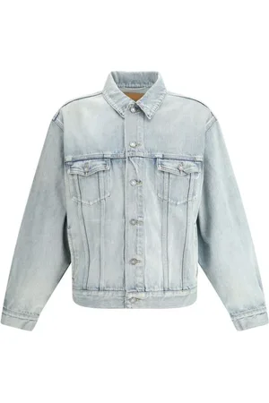 Saint Laurent Herren, Jacken, Blau, SGröße: