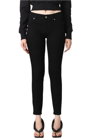 VERSACE Damen, Jeans, Schwarzk, W30Größe: