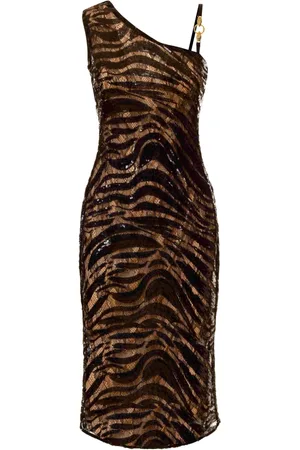 Roberto Cavalli Damen, Kleider, Mehrfarbig, LGröße: