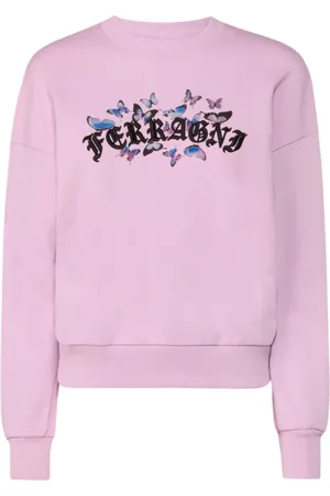 Chiara Ferragni Damen, Sweatshirts & Hoodies, Lila, 2XSGröße: