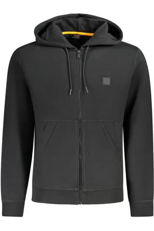 HUGO BOSS Herren, Sweatshirts & Hoodies, Schwarzk, MGröße: