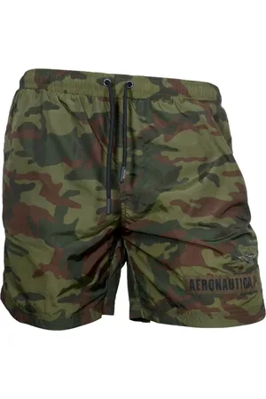 Aeronautica Militare Herren, Shorts, Grün, LGröße: