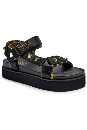 VERSACE Damen, Schuhe, Schwarzk, 38 EUGröße: