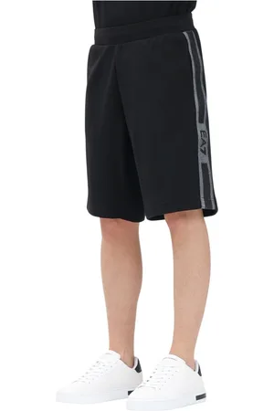 EA7 Herren, Shorts, Schwarzk, SGröße: