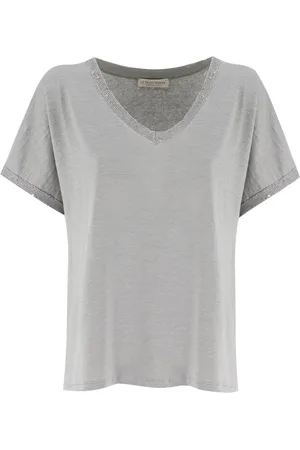 LE TRICOT PERUGIA Damen, Oberteile, Grau, LGröße: