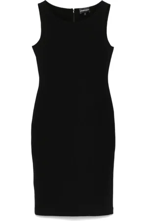 Emporio Armani Damen, Kleider, Schwarzk, SGröße: