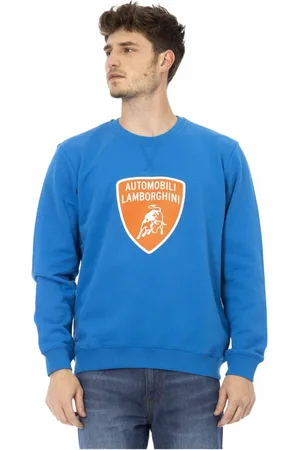 AUTOMOBILI LAMBORGHINI Herren, Sweatshirts & Hoodies, Blau, 2XLGröße: