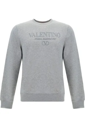 VALENTINO Herren, Sweatshirts & Hoodies, Grau, SGröße: