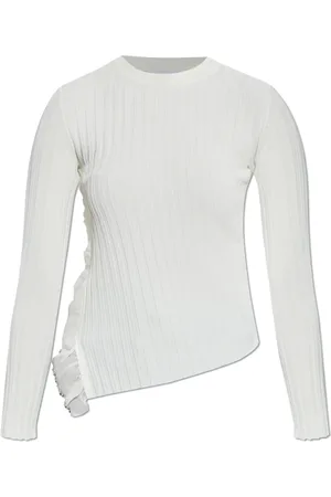 Alexander McQueen Damen, Oberteile, Weiß, MGröße: