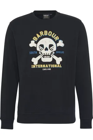 Barbour Herren, Sweatshirts & Hoodies, Schwarzk, XLGröße:
