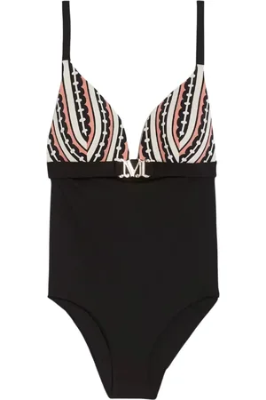 Max Mara Damen, Bademode, Schwarzk, 75C EUGröße: