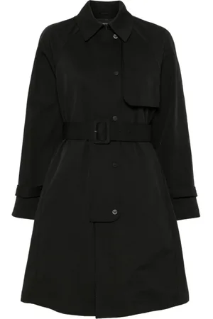 Emporio Armani Damen, Mäntel, Schwarzk, 2XSGröße:
