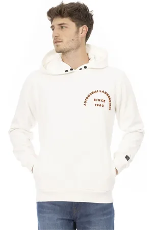 AUTOMOBILI LAMBORGHINI Herren, Sweatshirts & Hoodies, Weiß, MGröße: