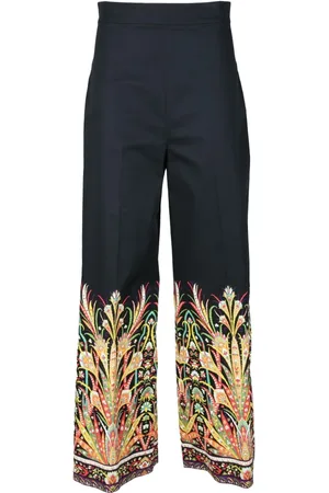 Etro Damen, Hosen, Schwarzk, SGröße: