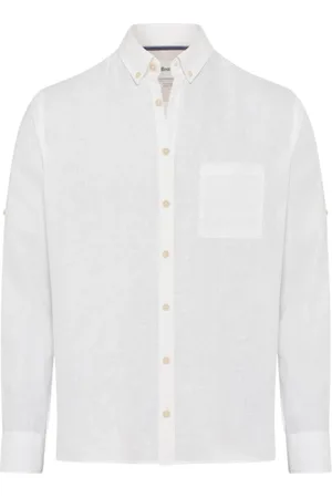 Brax Herren, Shirts, Weiß, MGröße:
