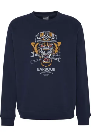 Barbour Herren, Sweatshirts & Hoodies, Blau, MGröße: