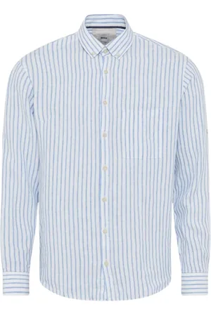 Brax Herren, Shirts, Blau, LGröße: