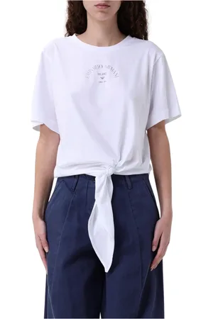 Emporio Armani Damen, Oberteile, Weiß, LGröße: