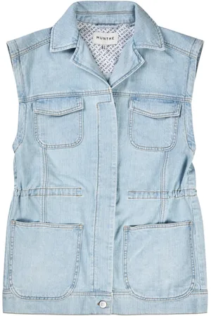 Munthe Damen, Jacken, Blau, 2XSGröße: