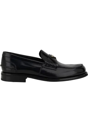 Prada Herren, Schuhe, Schwarzk, 39 1/2 EUGröße: