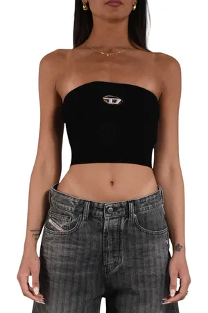 Diesel Damen, Oberteile, Schwarzk, XSGröße: