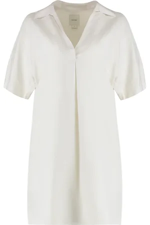 Calvin Klein Damen, Kleider, Weiß, MGröße: