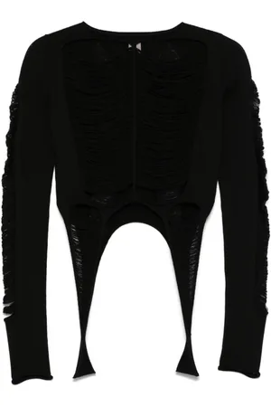 Rick Owens Damen, Strickwaren, Schwarzk, MGröße: