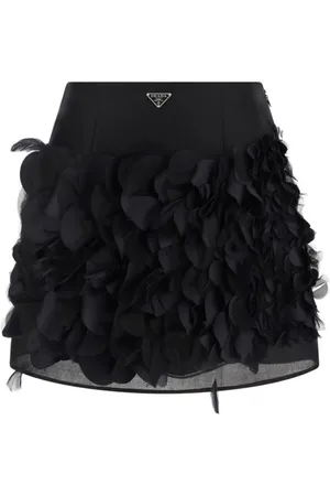 Prada Damen, Röcke, Schwarzk, MGröße: