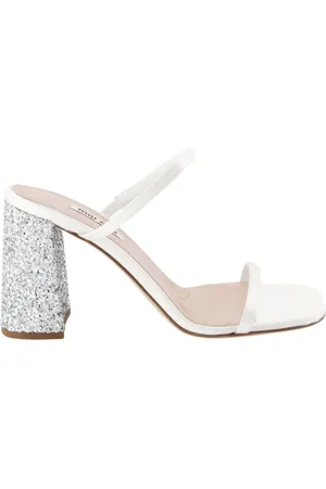 Miu Miu Damen, Schuhe, Weiß, 39 EUGröße: