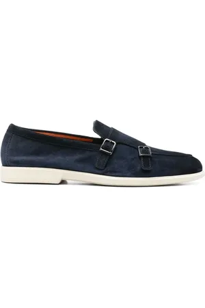 santoni Herren, Schuhe, Blau, 43 EUGröße: