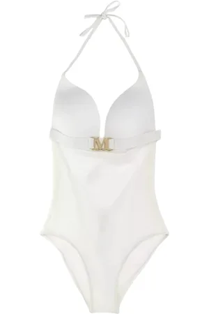 Max Mara Damen, Bademode, Weiß, 80C EUGröße: