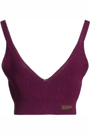 Dsquared2 Damen, Oberteile, Lila, SGröße: