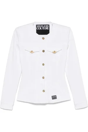 VERSACE Damen, Jacken, Weiß, XSGröße: