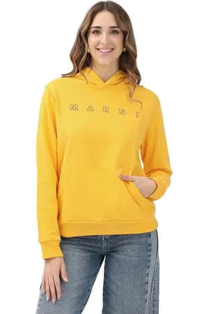 Marni Damen, Sweatshirts & Hoodies, Gelb, SGröße: