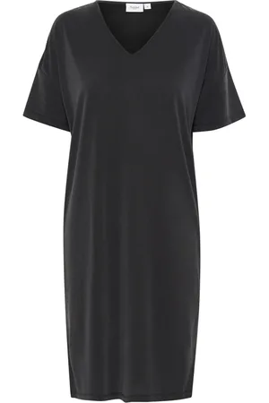 Saint Tropez Damen, Kleider, Schwarzk, XLGröße:
