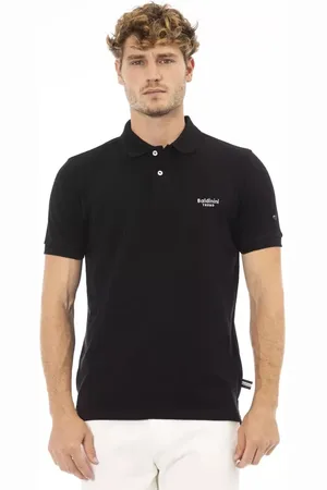 BALDININI Herren, Oberteile, Schwarzk, LGröße: